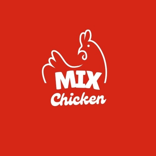 عمل لوجو و منيو لمطعم فرايد تشيكن باسم "MIX Chicken"