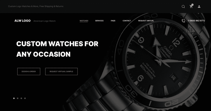 UI/UX design for watch page