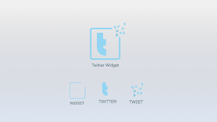 twitter widget logo