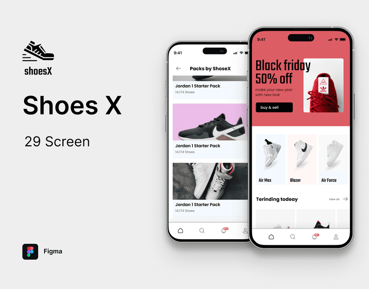 تطبيق (Shose X)