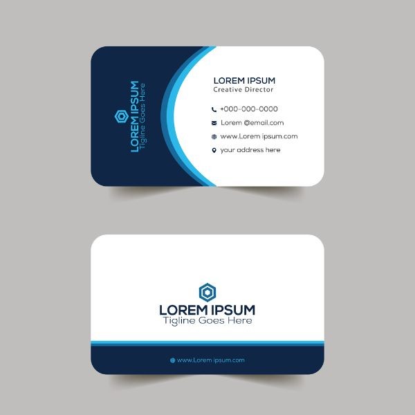 تصميم لكروت شخصية business card