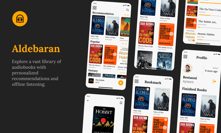 Aldebaran - Audio books app.