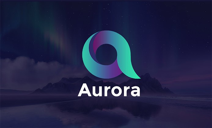 تصميم هوية بصرية لبراند متصفح انترنت Aurora