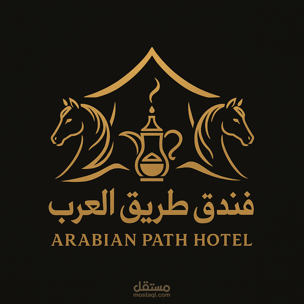 تصميم شعار فندق طريق العرب – Arabian Path Hotel