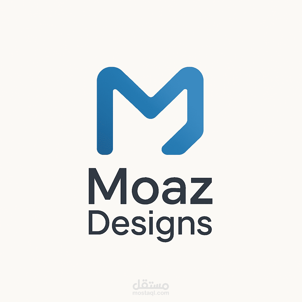 شعار  Moaz Designs