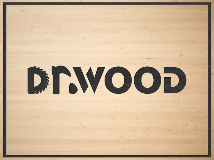 تصميم مقترح شعار بعنوان  ( Dr.wood )   وهذه تفاصيل طلبات صاحب المشروع :