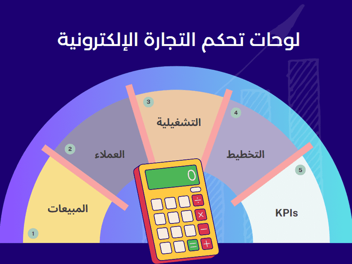 لوحات تحكم المبيعات وسلسلة التوريد