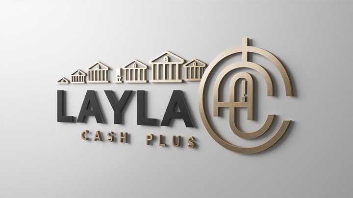 شعار في مجال الأبناك مرافق بإسم Layla cash plus