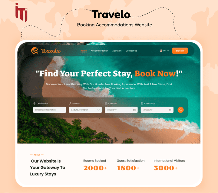 travelo - booking accommodations website