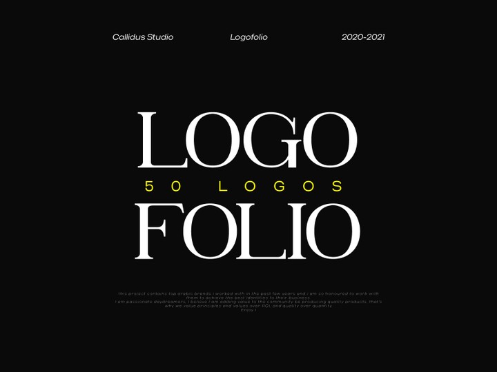 Logofolio 2020 - 2021