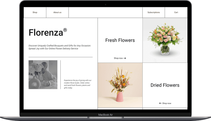 Florenza: Your Online Flower and Candle Shop