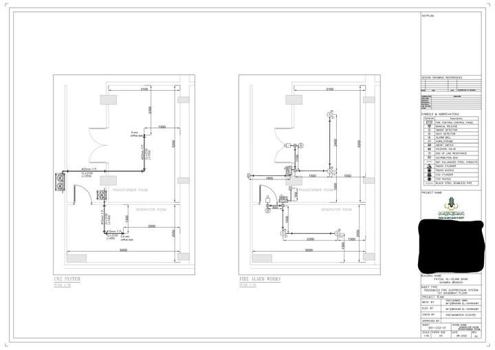 Co2 & Fire Alarm System