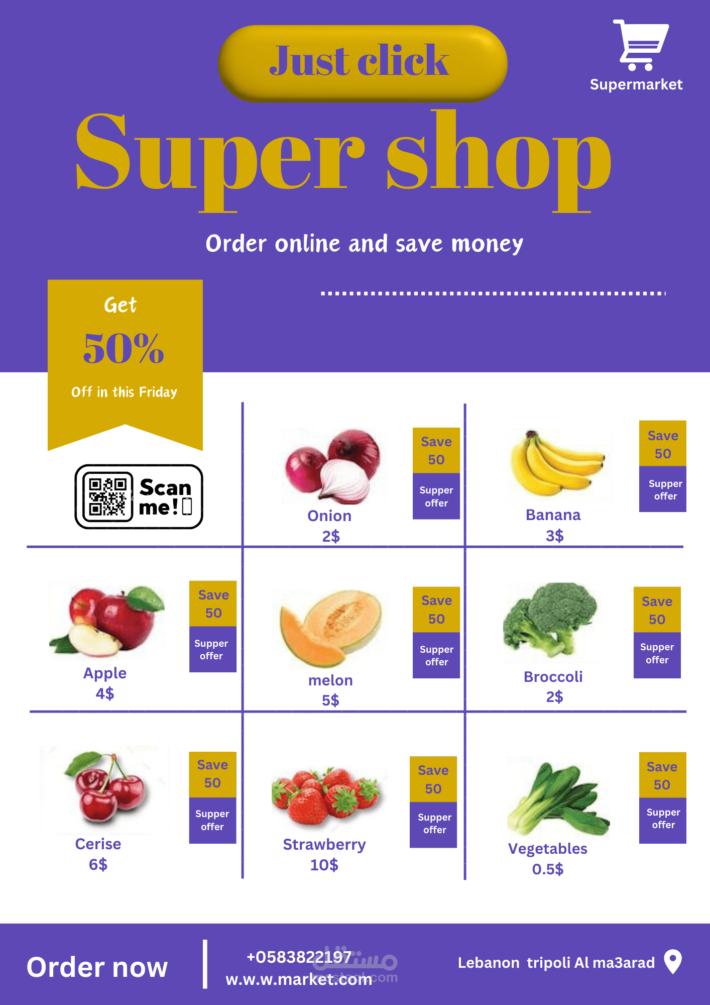 Super market sales