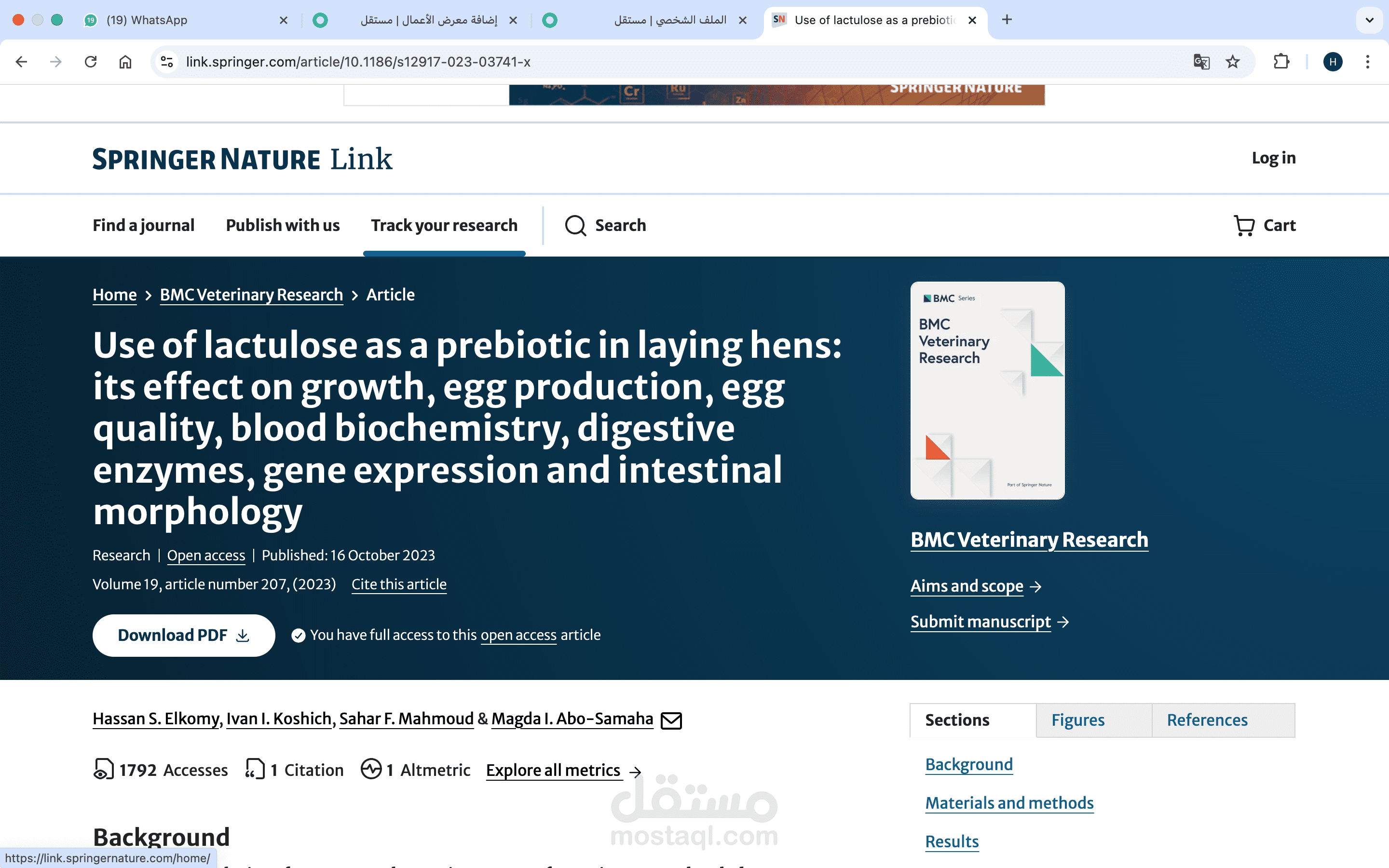 Use of lactulose as a prebiotic in laying hens: its effect on growth, egg production, egg quality, blood biochemistry, digestive enzymes, gene expression and intestinal morphology