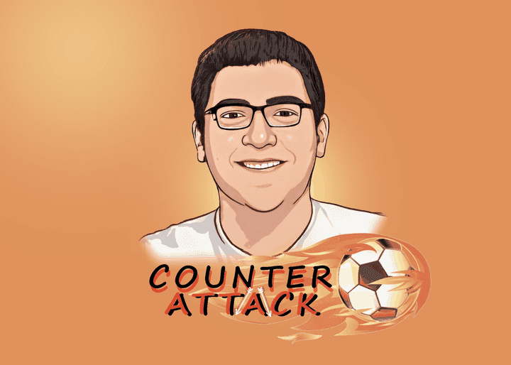 Counter Attack logo for the football program