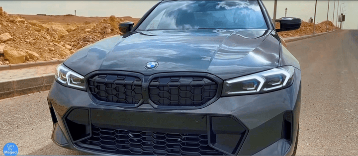 تصميم لقناة Cars by maged عن سيارة BMW 340M 2023