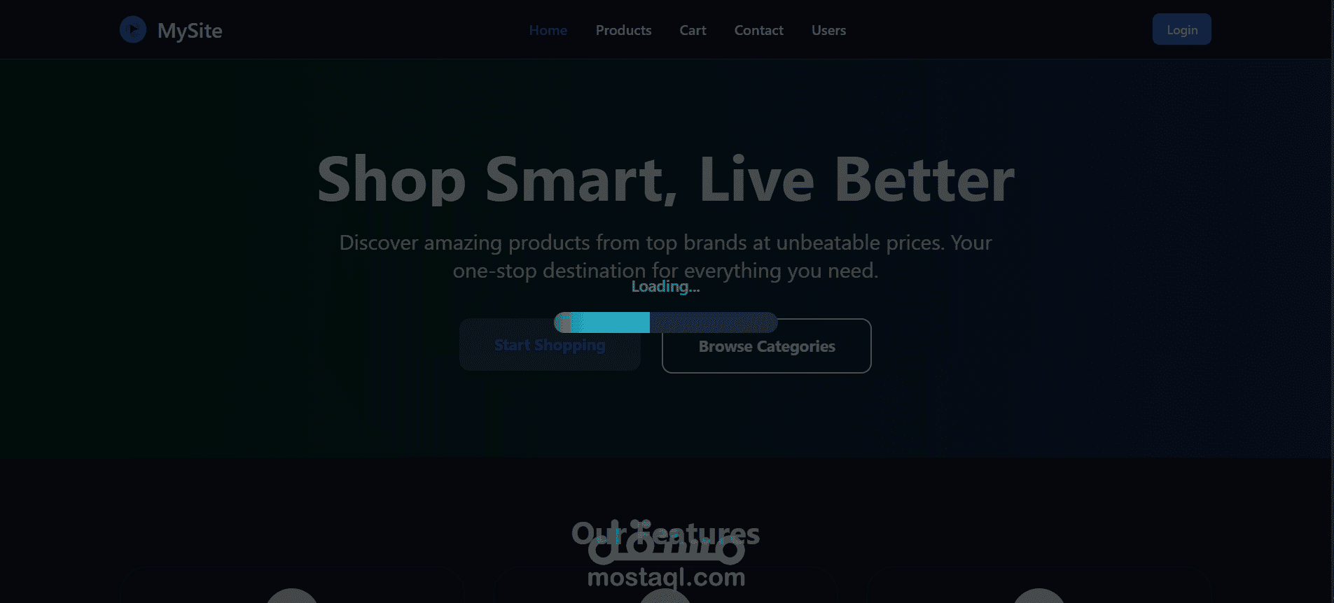 SmartShop – React E-Commerce App