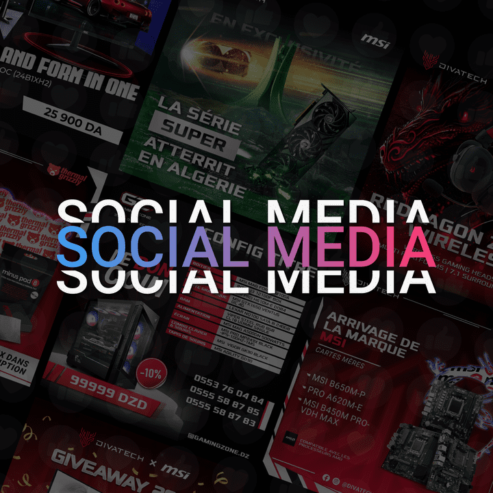 SOCIAL MEDIA DESIGN | تصميم سوشل ميديا