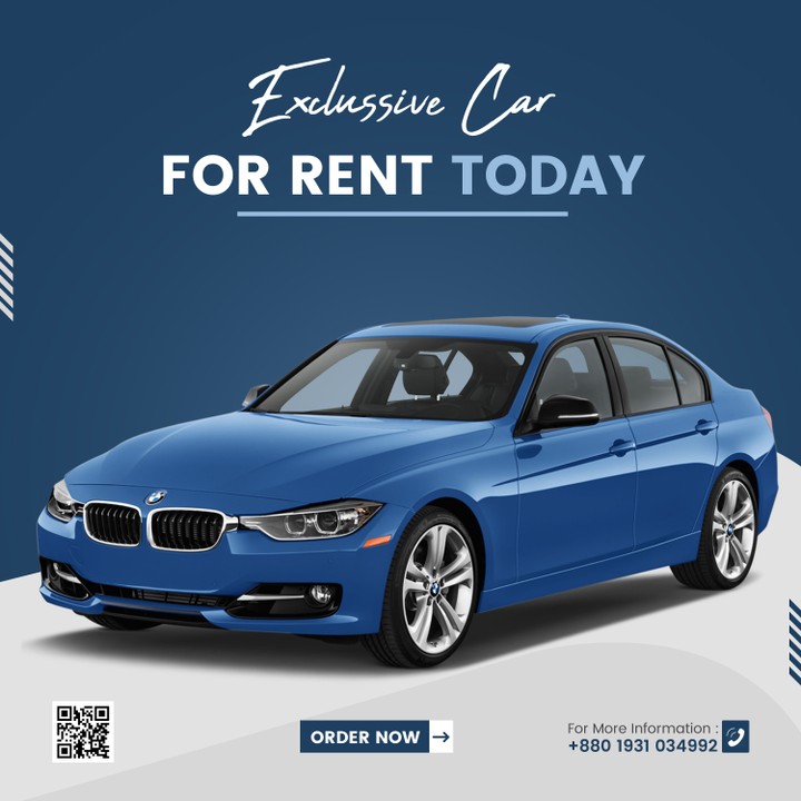 Car Rent social media post