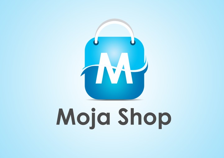 لوجو لشركة moga online shop