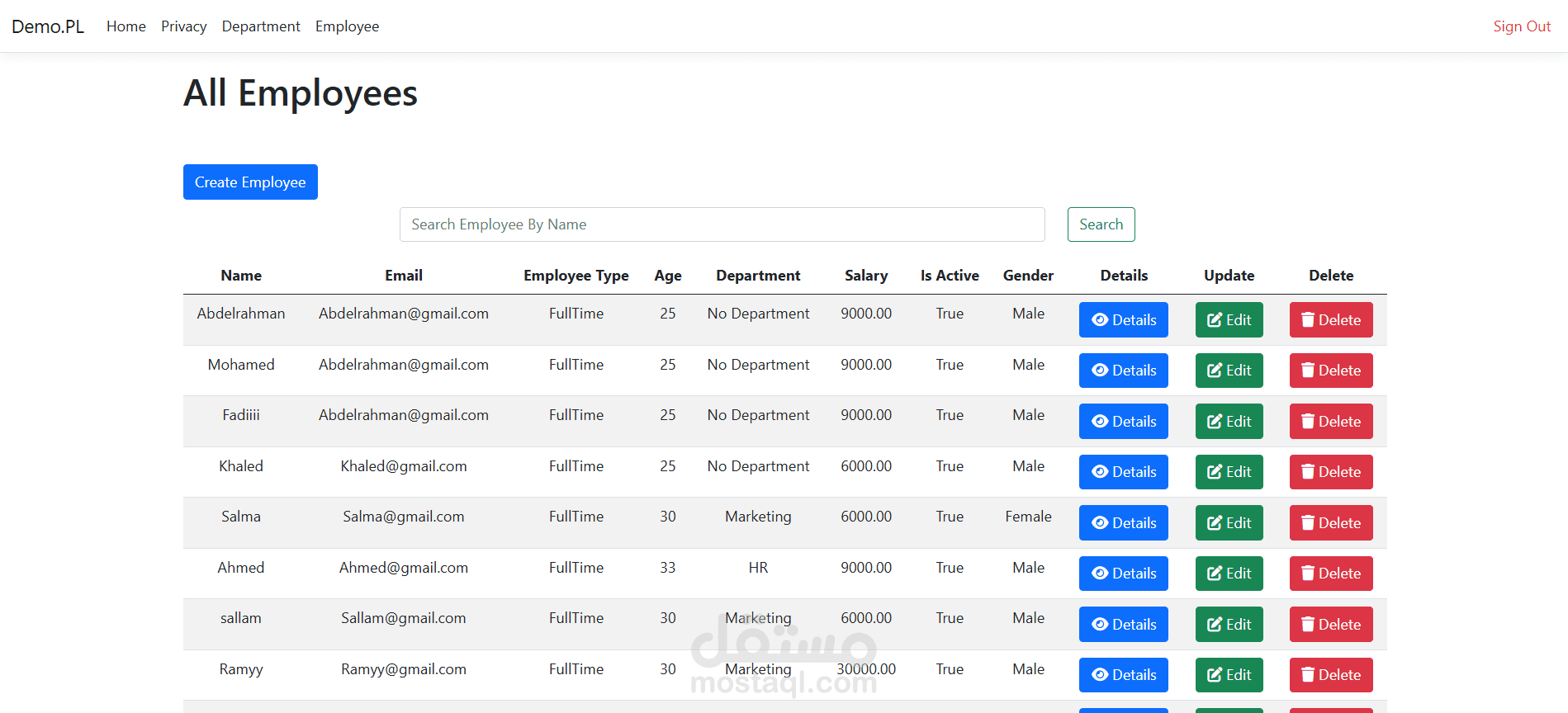 Company Management System