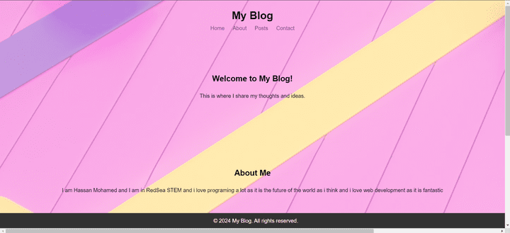 blog website