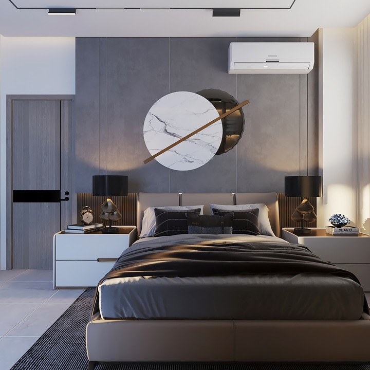 Modern bedroom