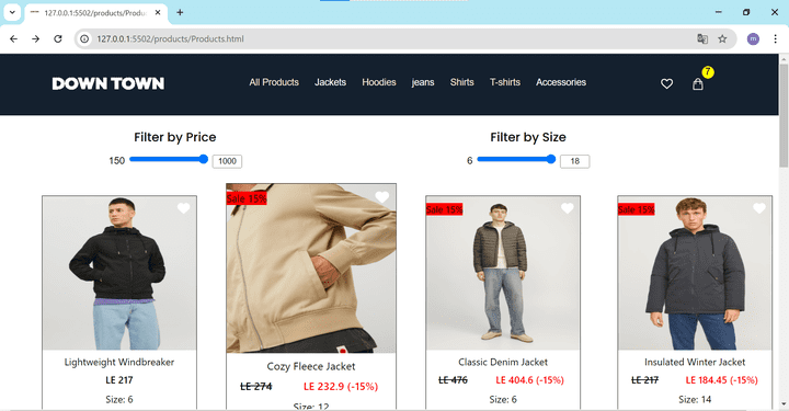 E-Commerce Store