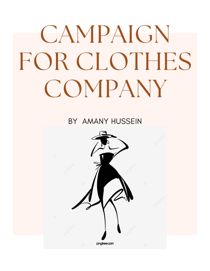 Campaign for clothes company