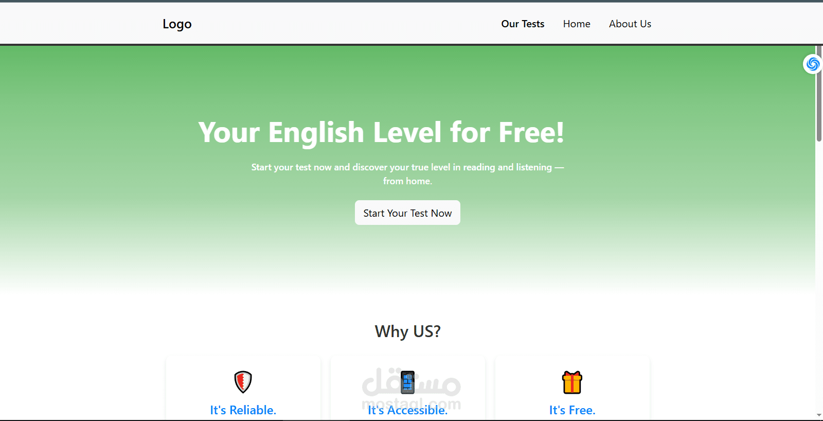 Test English App