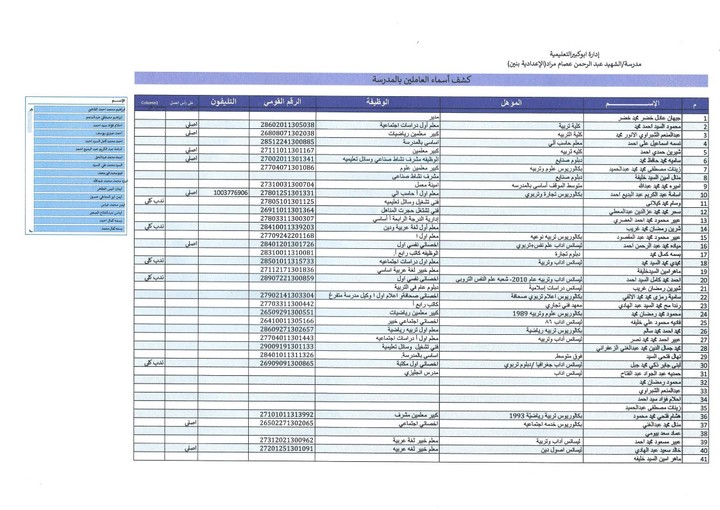 ادخال حجم بيانات كبير والتحكم فيه