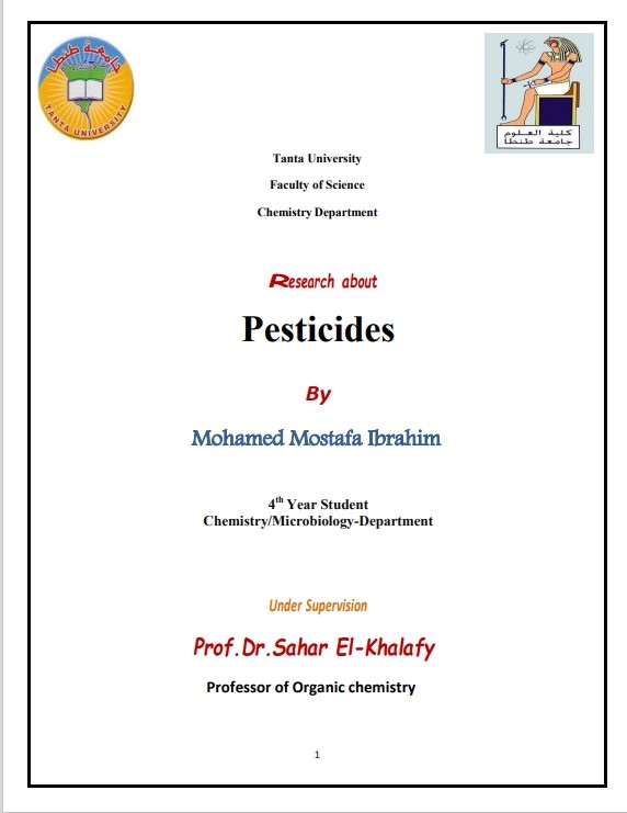 Research about Pesticides