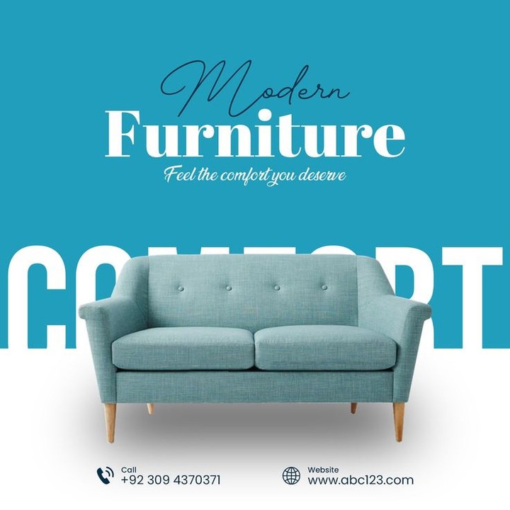 عمل تصاميم سوشيال ميديا لبراند(top furniture)