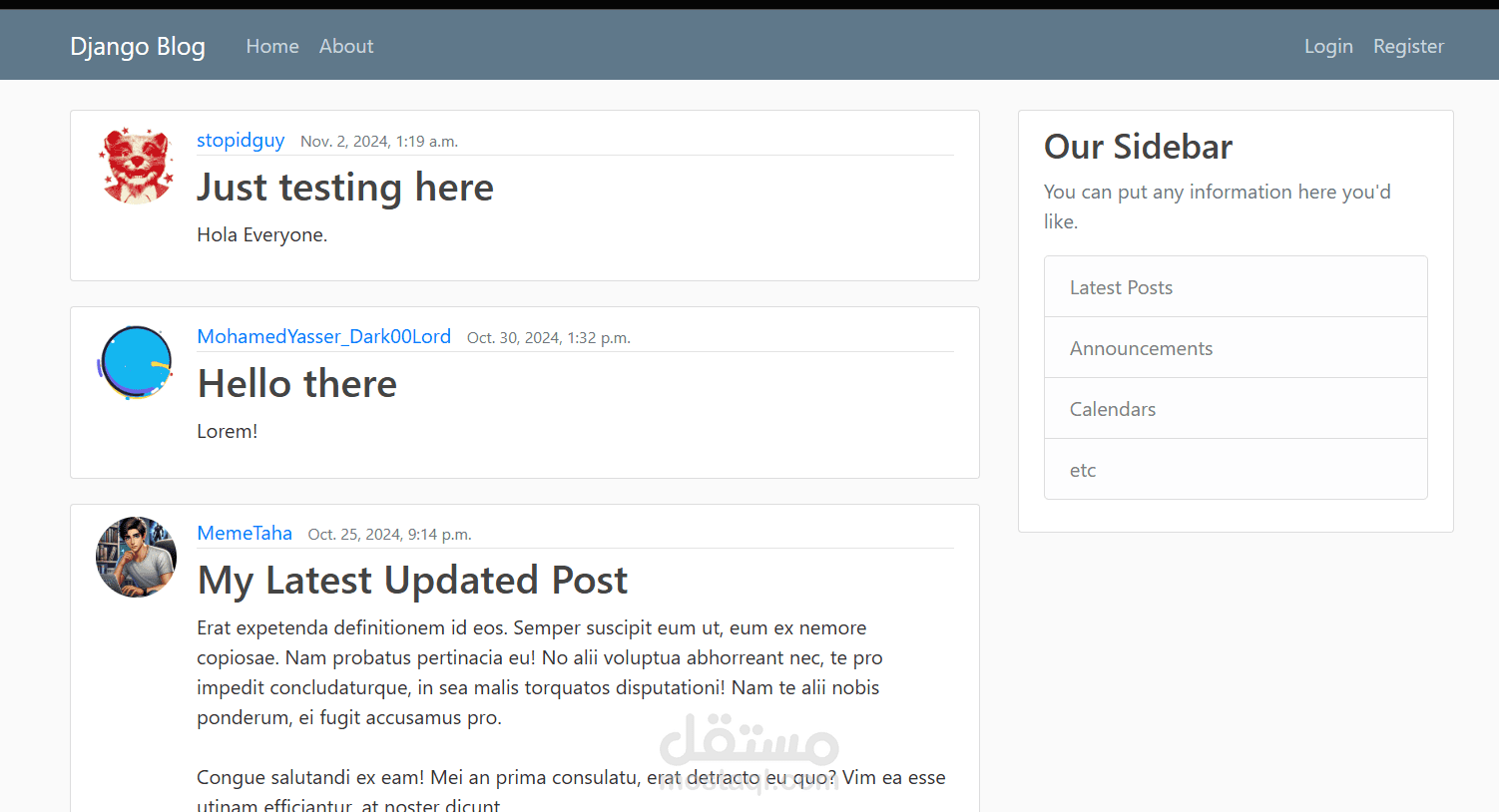 Django Blog Platform