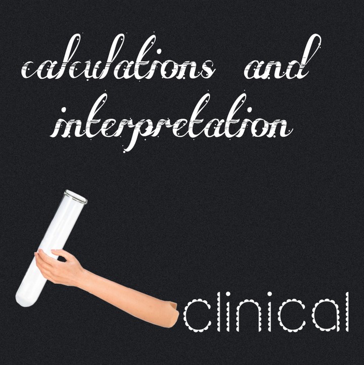 إعادة صياغة محتوى calculations and interpretation للعديد من المختبرات المعملية اللازمة ل clinical tests