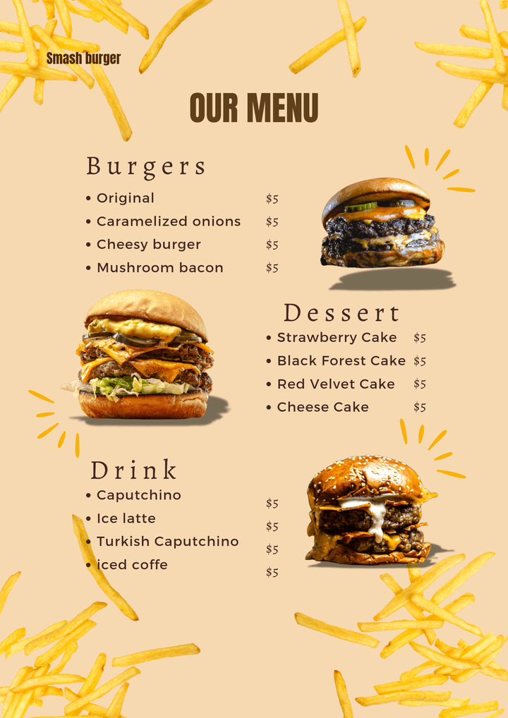 Burger menu