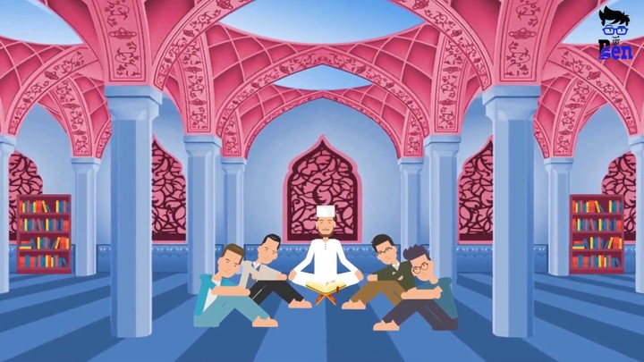 موشن غرافيك فوائد طلب العلم في المسجد