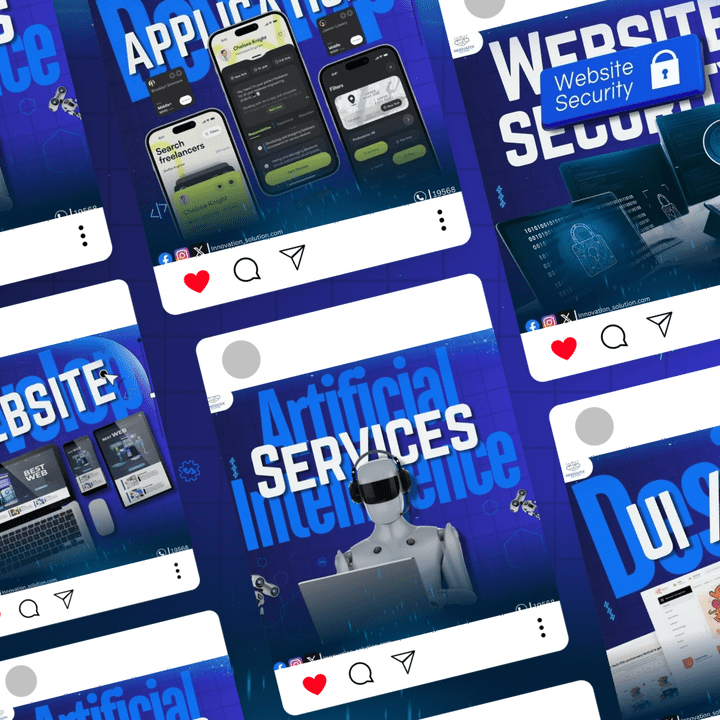 Social Media Post design for Software company