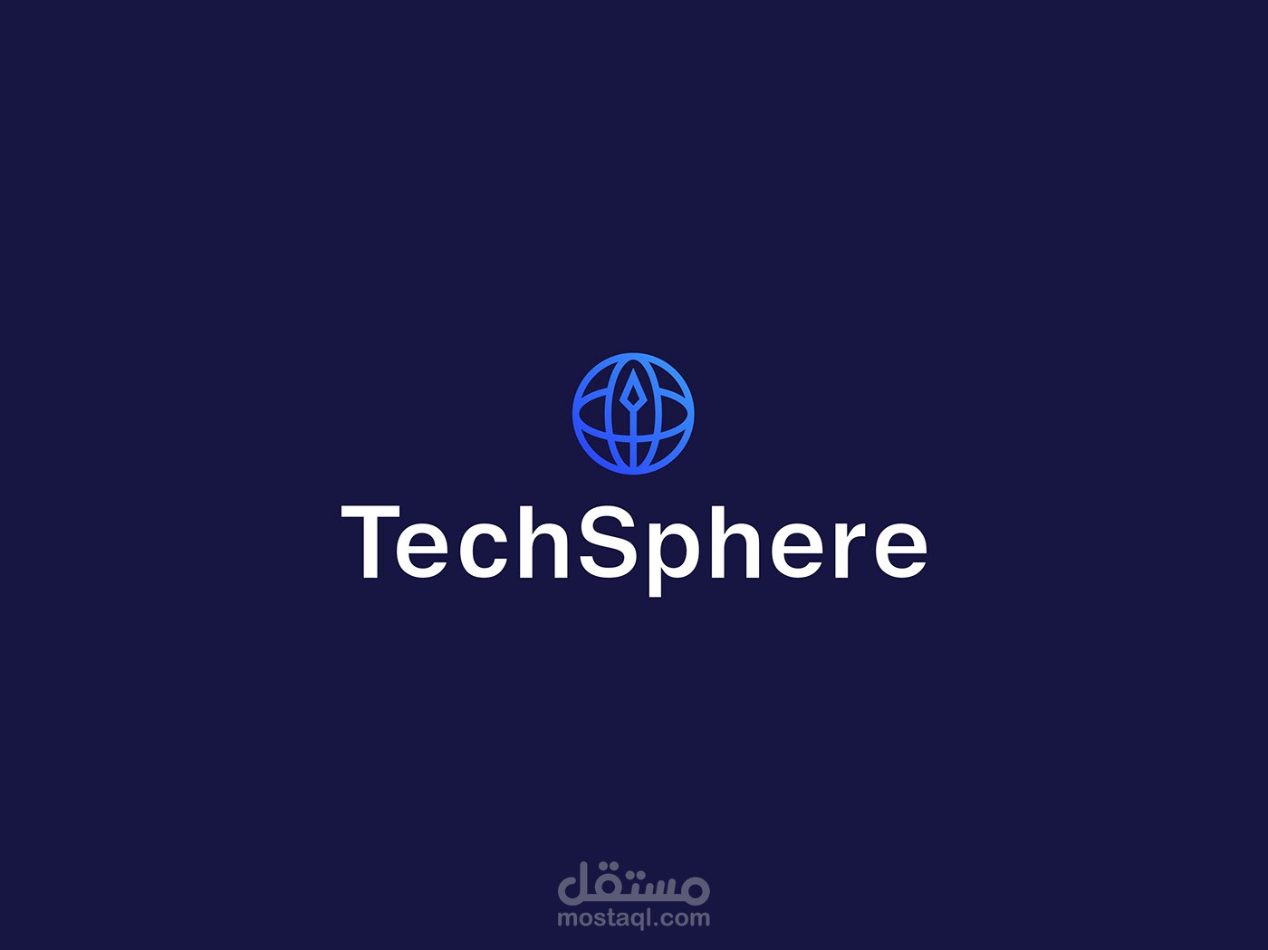 تصميم هوية بصرية TechSphere