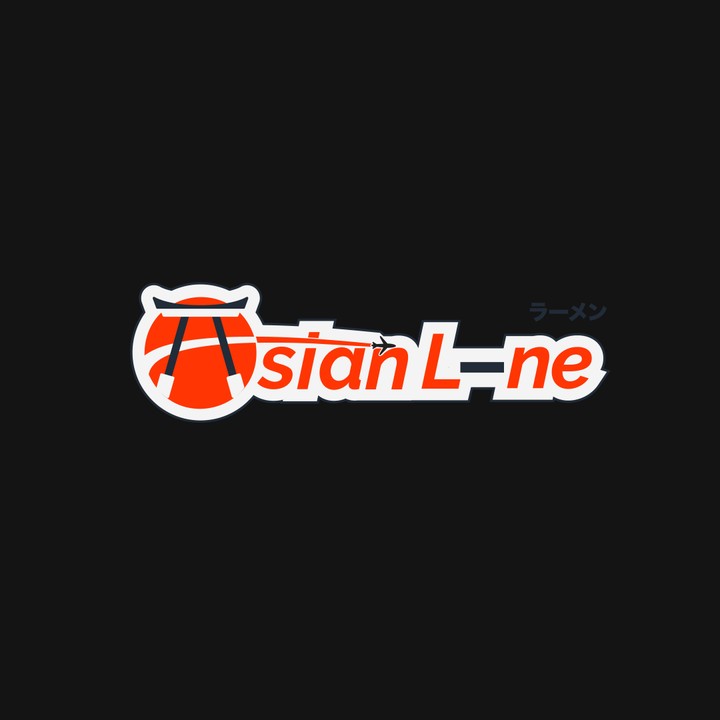 هويه بصريه لشركه خطوط آسيا Asian Line Brand identity