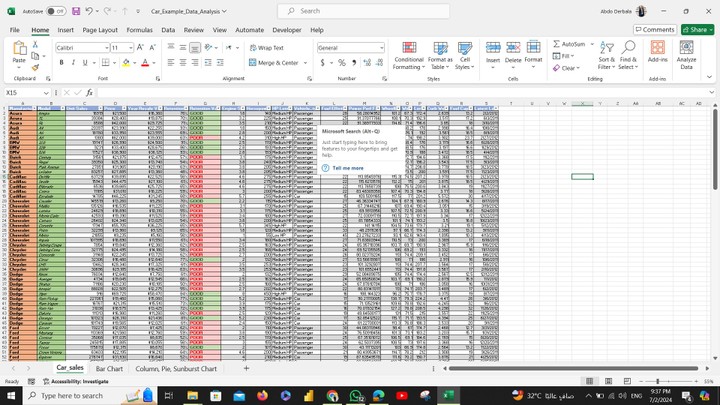 excel data analysis