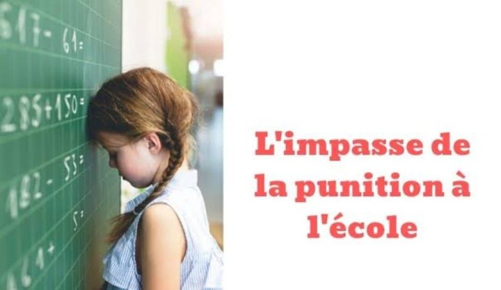 La punition à l’école