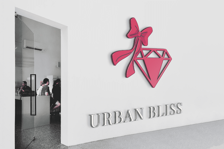 تصميم لوجو مميز لماركة أزياء: Urban Bliss