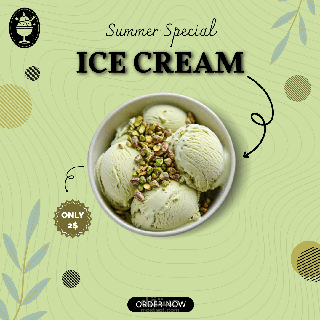 Summer Special Ice Cream – Promotional Design