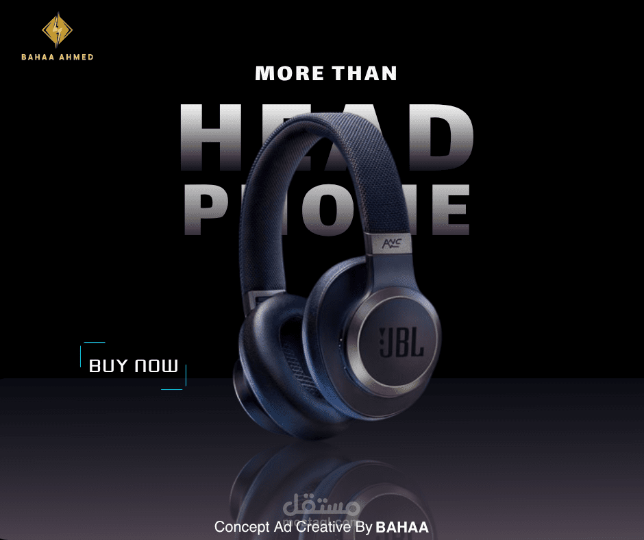 JBL Headphones – Premium Product Ad Design