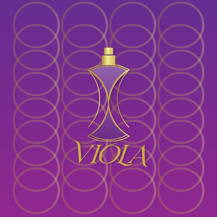 تصميم شعار viola لمحل عطور