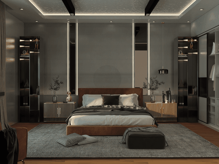 MASTER BEDROOM | INTERIOR DESIGN