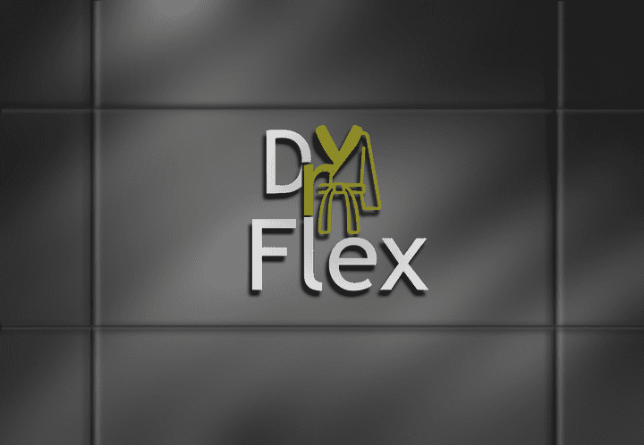 تصميم لوجو براند Dry flex