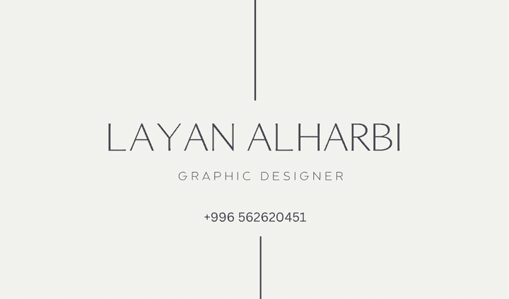 بطاقة عمل business card