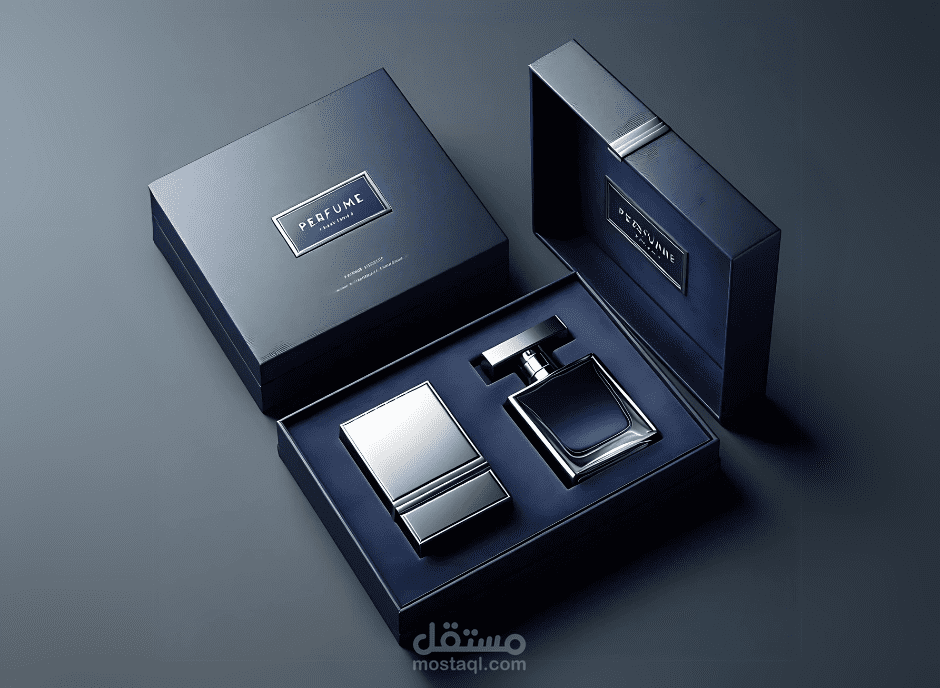 تصمم علبة عطر احترافية